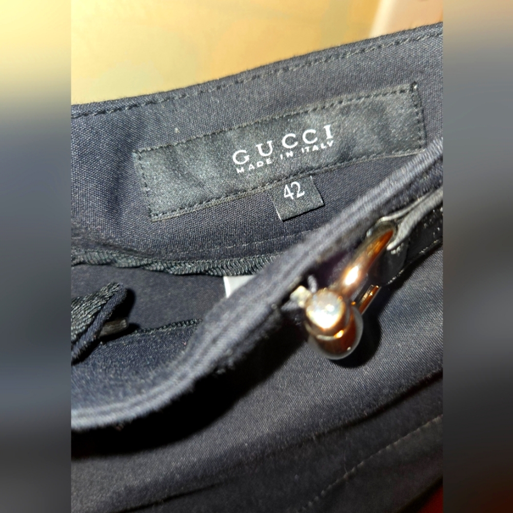 Gucci Black Womens Black Pants